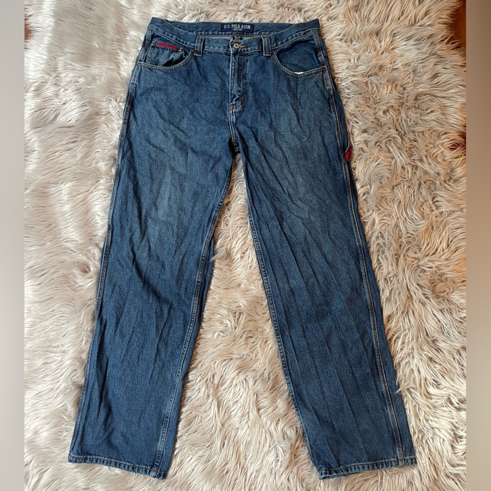 U.S. Polo Assn. Blue Relaxed Jeans